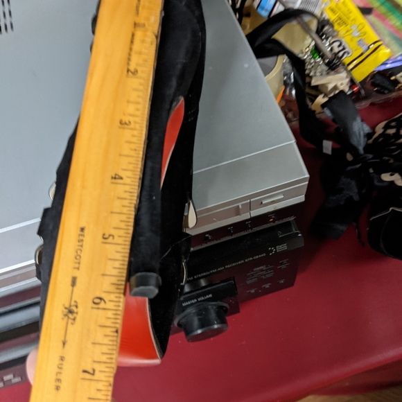 Ladies awesome lattice satin red bottom high heel boots - Picture 5 of 9